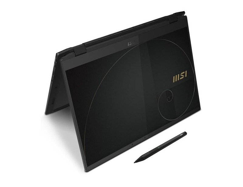 MSI Summit E16Flip Ink Black Intel® Core™ i7-1280P 16-inch QHD-16GB LPDDR5-1TB PCIe-RTX3050-1.9kg-Win11