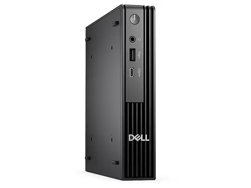 Dell Pro Micro QCM1250-Corei3-14100T-8GB DDR5-256GB SSD-UHD Graphics 730-1.16Kg-DOS