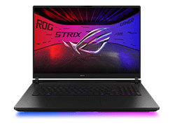 ROG Strix SCAR 18 G835LW-SA155W / 1A-OFF-BLACK  Core Ultra 9 275HX / RTX 5080, 16GB GDDR7 / 18-inch 2.5K+240Hz / DDR5 32GB / SSD 1TB