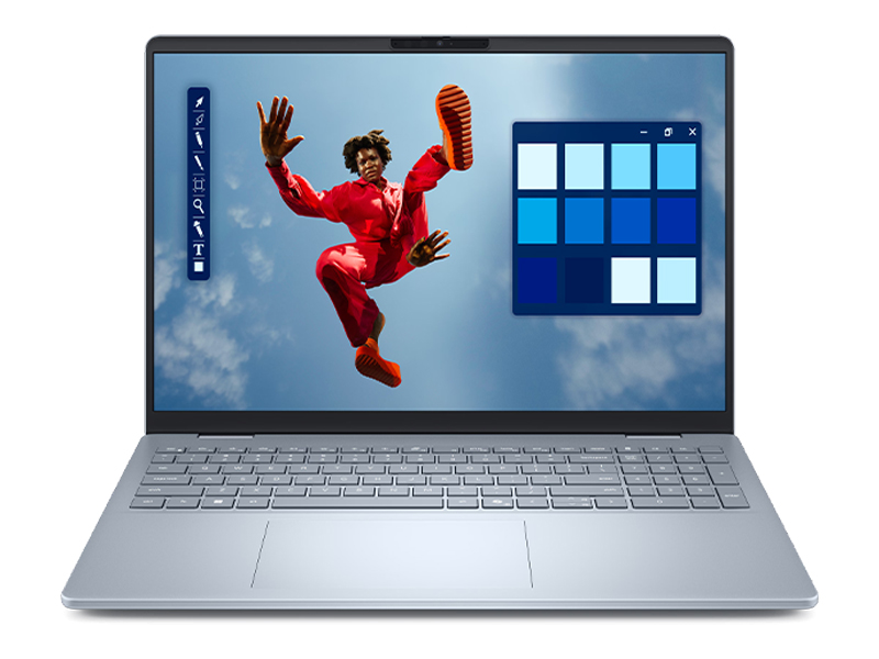 Dell 16 Plus DB16250 Ice Blue 16-inch 2.5K Ultra 5-226V-16GB LPDDR5X-1TB-Arc 130V-IO Port-1.87kg-Win11H-LADE-1305