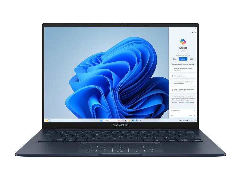 Asus Zenbook 14 OLED UX3405MA-PZ232W - Ponder Blue 14-inch 3K OLED 120Hz-Ultra7 155H-16GB LPDDR5X-1TB PCIe-Arc Graphic-1.20kg-Win11h	-LAAS-1775