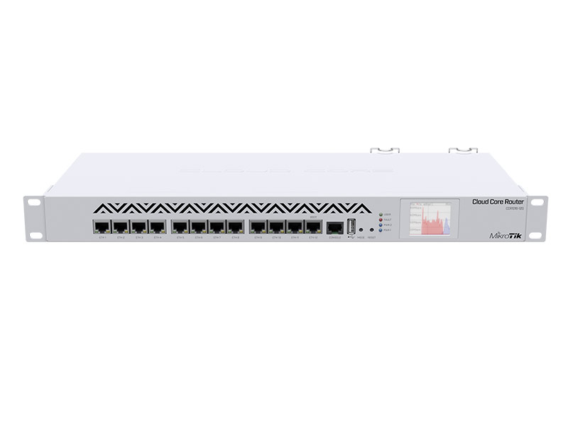 Mikrotik Cloud Core 1016-12G with Tilera Tile-Gx16 CPU