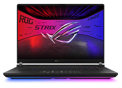 ASUS ROG Strix SCAR 16 (G635LX-RW166W) /Off Black/16-inch 2.5K MiniLED 240Hz/Ultra 9 275HX/32GB DDR5/1TB PCIe /RTX 5090 24GB/Wi-Fi 7+Bt v5.4/4cell/2.80kg/Win11