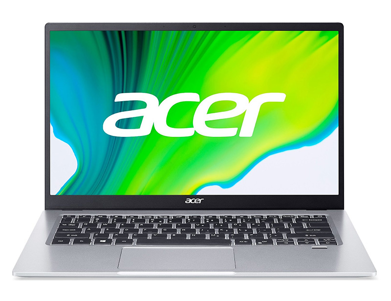Acer Swift 1 SF114 - Silver 14-inch FHD (1920 x 1080)-CPU Pentium N6000-4GB DDR4-256GB SSD-UHD Graphic-1.3kg-DOS-LAAC-856