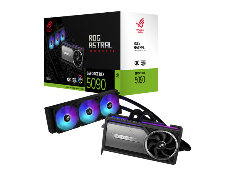 ASUS ROG Astral LC GeForce RTX 5090 32GB GDDR7 OC Edition Express at PSC Computer Cambodia