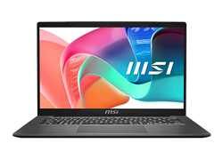 MSI Modern 14 F13MG-272XKH - Platinum Gray 14-inch FHD-Corei3-1315U-8GB DDR4-512GB-Intel UHD-1.5kg-DOS-LAMSI-366