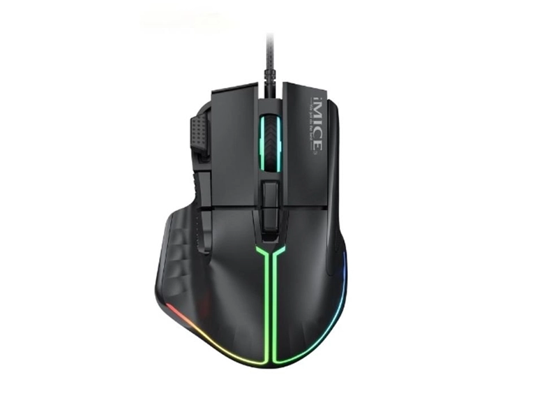 iMICE T50 RGB Optical Gaming Mouse 12800 DPI Wired  Gaming Mouse at PSC Computer Cambodia