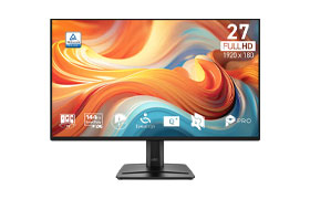 Monitor MSI PRO MP275 E14L 27-inch FHD(1920x1080)144Hz (HDMI&VGA) Speaker