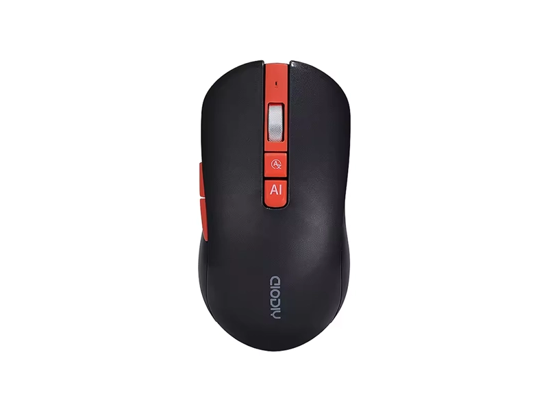 Mouse V8 AI Smart Voice Dual-Mode Wireless Mouse (Black)