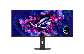 ROG Strix OLED XG34WCDG Monitor 34-inch 3440x1440, 175Hz (Above 144Hz), 0.03ms1800R (GTG), ASUS OLED Care Pro, Neo Proximity Sensor, 99.3% DCI-P3, true 10-bit color, G-Sync