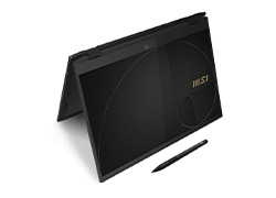 MSI Summit E16Flip Ink Black  Intel® Core™ i7-1280P 16-inch QHD-16GB LPDDR5-1TB PCIe-RTX3050-1.9kg-Win11	