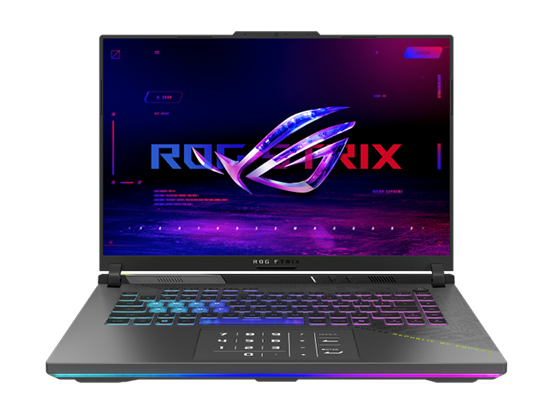 ASUS ROG Strix G16 G614PH-RV117W Eclipse Gray R9 8940HX-RTX™ 5050 8GB-16-inch FHD+ 165Hz-DDR5 16GB-512GB G4-Win11 at PSC Computer Cambodia