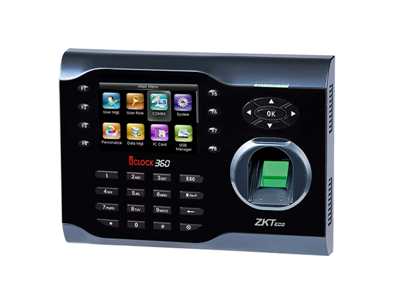 ZKTeco iClock360 Fingerprint Time Attendance - at PSC Computer Cambodia
