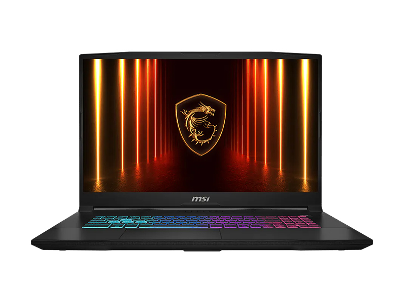 MSI​ Katana 17 HX B14WFK-040KH Black Core i7-14650HX-RTX™ 5060 GDDR7 8GB-16GB DDR5-1TB G4-17.3-inch QHD 240Hz-Win11