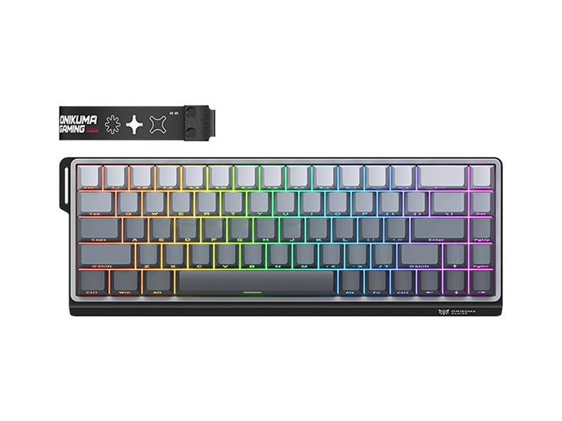 ONIKUMA G69 Mechanical 68-Keys Gaming Keyboard Magnetic Switch (Black) at PSC Computer Cambodia