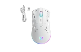 Mouse Gaming ONIKUMA CW917 RGB Dual Mode Wired + 2.4Ghz Wireless (Black/White)