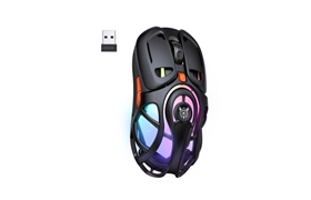 ONIKUMA DM02 Tri-Mode 10000 DPI RGB Gaming Mouse with 2.4GHz Wireless (Black)
