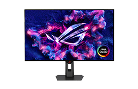 ASUS ROG Strix XG32UCWG Gaming Monitor 32-inch 4K OLED - TrueBlack Glossy OLED, Dual Mode (4K@165Hz, FHD@330Hz), 0.03ms, G-SYNC Compatible, Neo Proximity Sensor, USB-C, HDMI 2.1