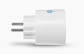 PROLiNK DS-3202M-EU Wi-Fi Smart Plug (EU 2-pin) with Energy Monitoring, 16A/4000W Max Load, Voice Control Compatible