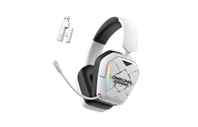 ONIKUMA GT883 Quad-Mode 2.4GHz Wireless Bluetooth Earphone (White)