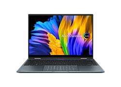 Asus Zenbook 14 Flip OLED UP5401EA - Grey 14-inch 2K OLED-Core i7-1165G7-16GB LPDDR4X-512GB PCIe-Iris Xe-1.4kg-Win11h-LAAS-1628
