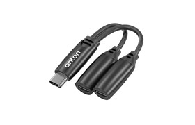 ONTEN OTN-253 2-in-1 Type-C to Type-C *2 Digital Adapter