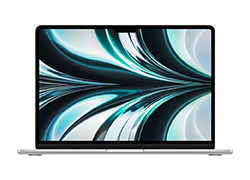 MacBook Air 13 MLXY3PA/A - Silver 13.6-inch LED-backlit, IPS-ChipM2-8GB-256GB-1.24kg-macOS-LAMAC-206