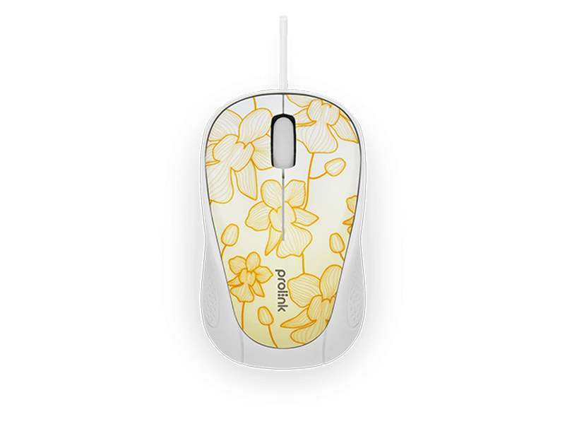 Prolink Wired Mouse PMC1005 Blossom Macaroon Specially Designed at PSC Computer Cambodia