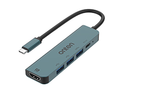 ONTEN Adapter (OTN-UC905S) Type C To 5 in 1 HDMI 4K