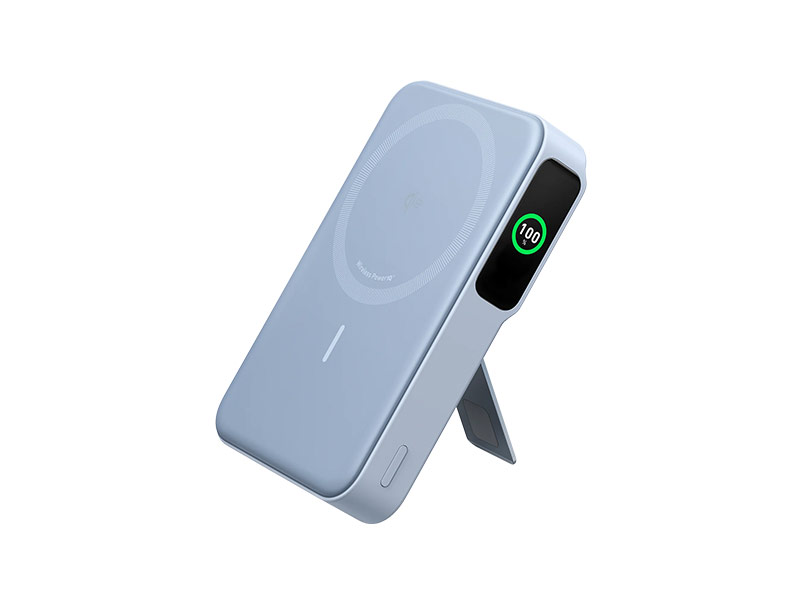 Power Bank Anker Nano MagGo A1113P31 10000mAh Wireless Charging 15W ( Ice Lake Blue)
