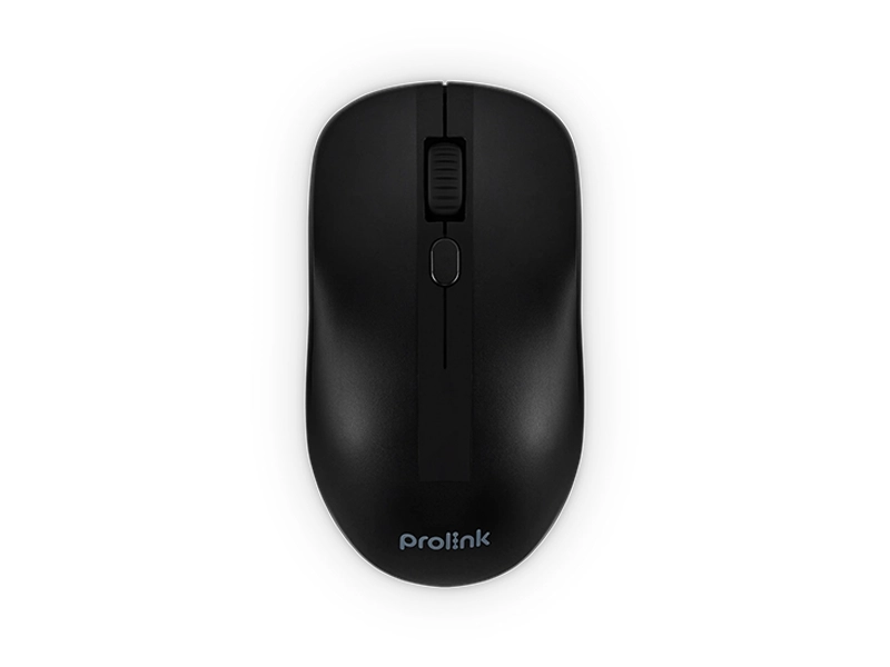 Mouse Prolink GM-2003-BLK 2.4GHz Wireless Nano/Silent Click Black (1600dpi/4-button)