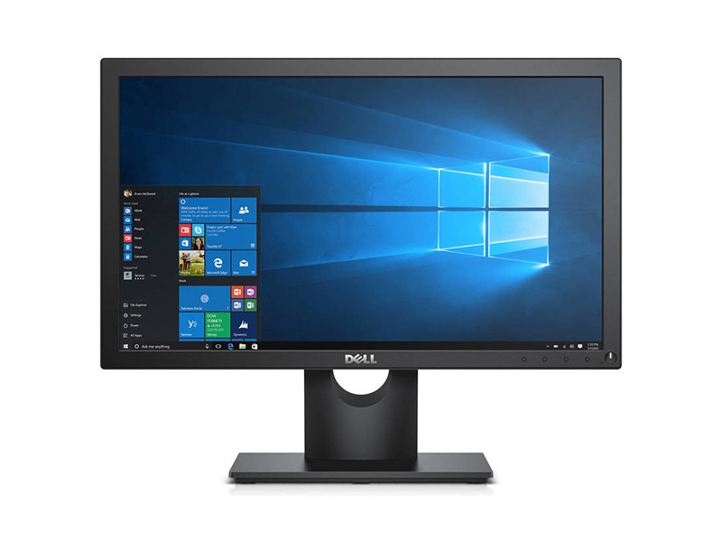 Dell 19 Monitor - E1916HV Black 19-inch HD (1336 x 768), 60Hz TN - (Port: VGA, DP) 3.94kg-MODEL18.5-01