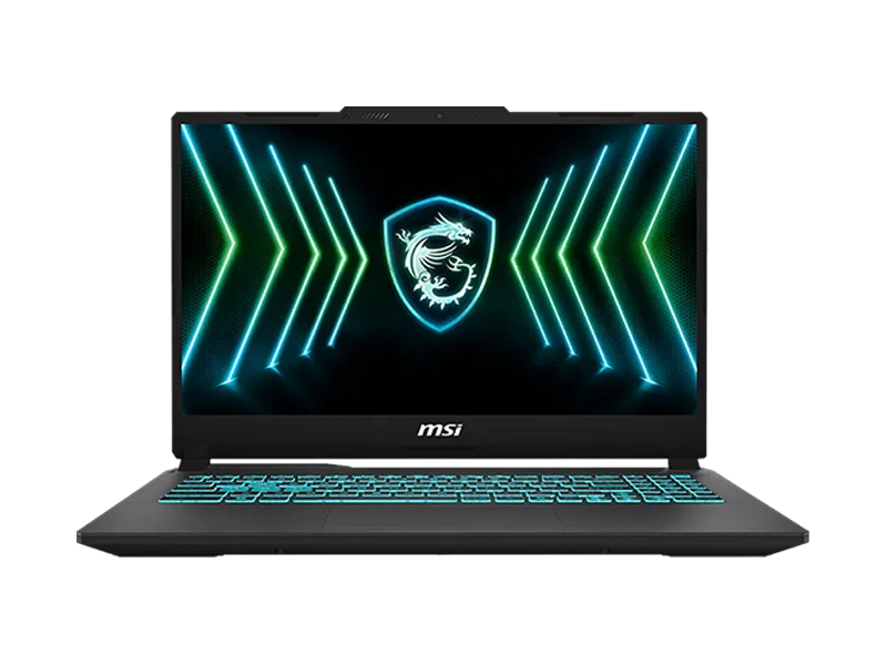 MSI Cyborg 15 Black Edition A13VE-2442KH-Black Raptor Lake Core i7-13620H-16GB DDR5-512GB M.2-RTX 4050 6GB GDDR6-15.6-inch FHD+144Hz-WIN11H
