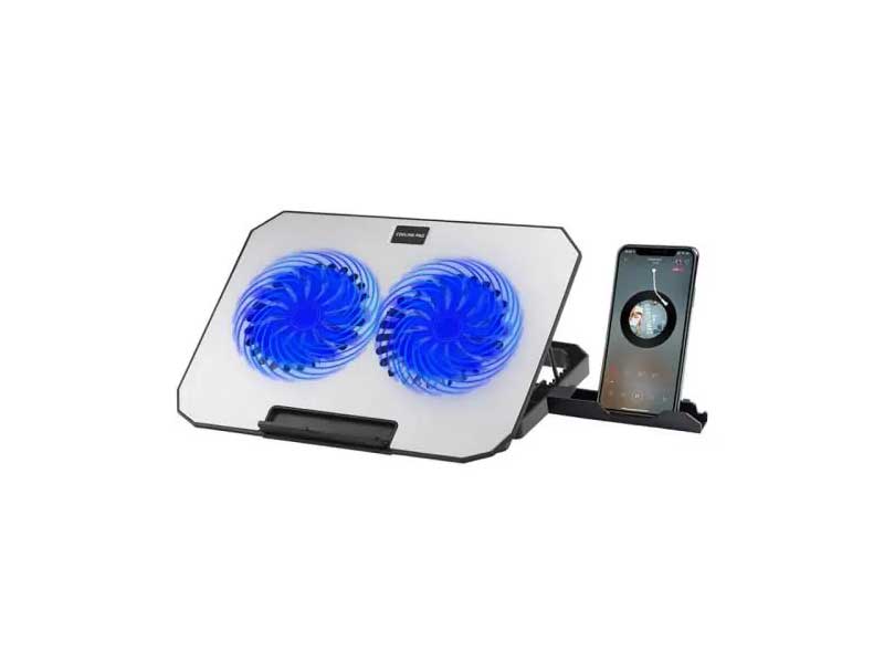 Laptop Cooler N22 – Dual 14cm LED Fans at PSC Computer Cambodia