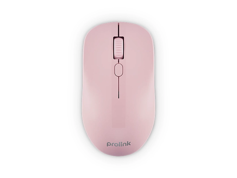 Mouse Prolink GM-2003-PNK 2.4GHz Wireless Nano/Silent Click Pink (1600dpi/4-button)