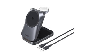 Anker Prime Wireless Charging Station 3-in-1 B25N1P11 MagGo, AirCool, Foldable-25W