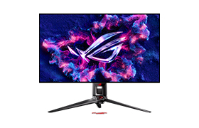 ROG Swift OLED PG32UCDP Gaming Monitor WOLED, (4K 240Hz or FHD 480Hz), 0.03 ms (GTG), G-SYNC® ASUS OLED Care, AI Assistant, VESA DisplayHDR™ 400 True Black, 99% DCI-P3, true 10-bit color, Type-C® (90 W PD)