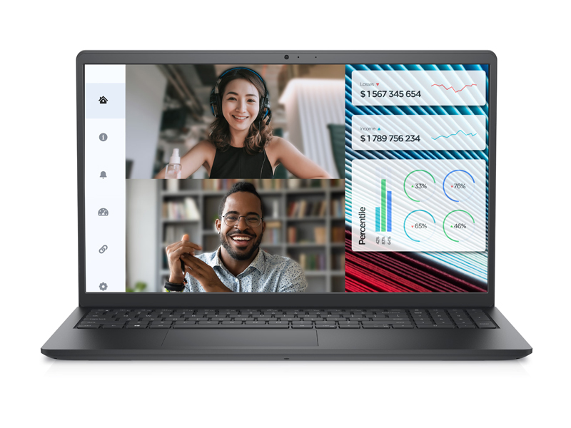Dell Vostro 3520 Black /Core i5-1235U/8GB DDR4/1TB Gen3/Iris Xe Graphics/15.6-inch FHD 120Hz/DOS/LADE-1247