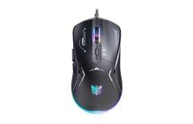 ONIKUMA CW917 White Gaming Wireless Portable Mouse 7 Color RGB (Black)