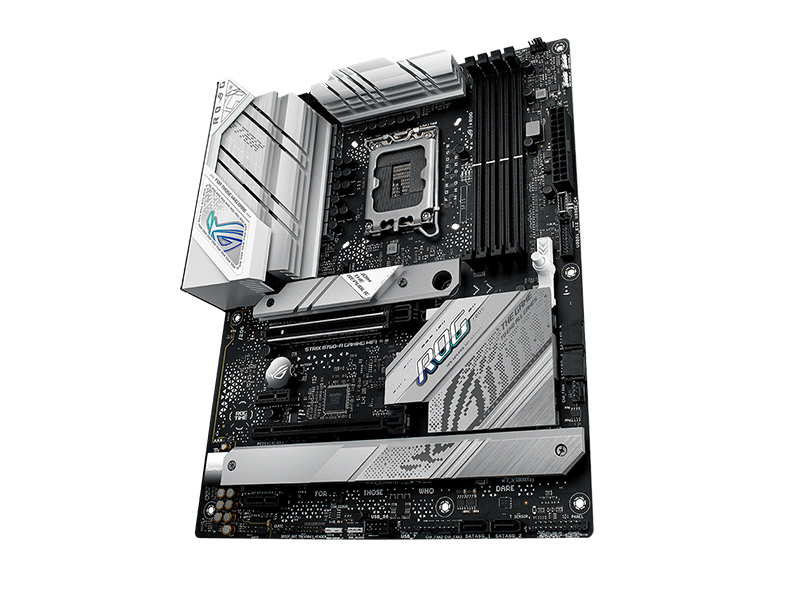 Mainboard ROG STRIX B760-A GAMING WIFI/ Black/ LGA1700 for 14th, 13th & 12th Gen, 4x DIMM DDR5 max 192GB/ 3x M.2 & 4x SATA 6GB/s/ WiFi 6E & Bt v5.3/ ATX 